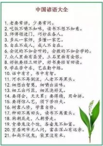 中华谚语库—500句精髓，堪称历史上水准最高！-图片1