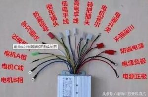 史上最全的电动车控制器接线图、线路图和接线方法！-图片5