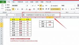 Excel多条件统计公式-图片2
